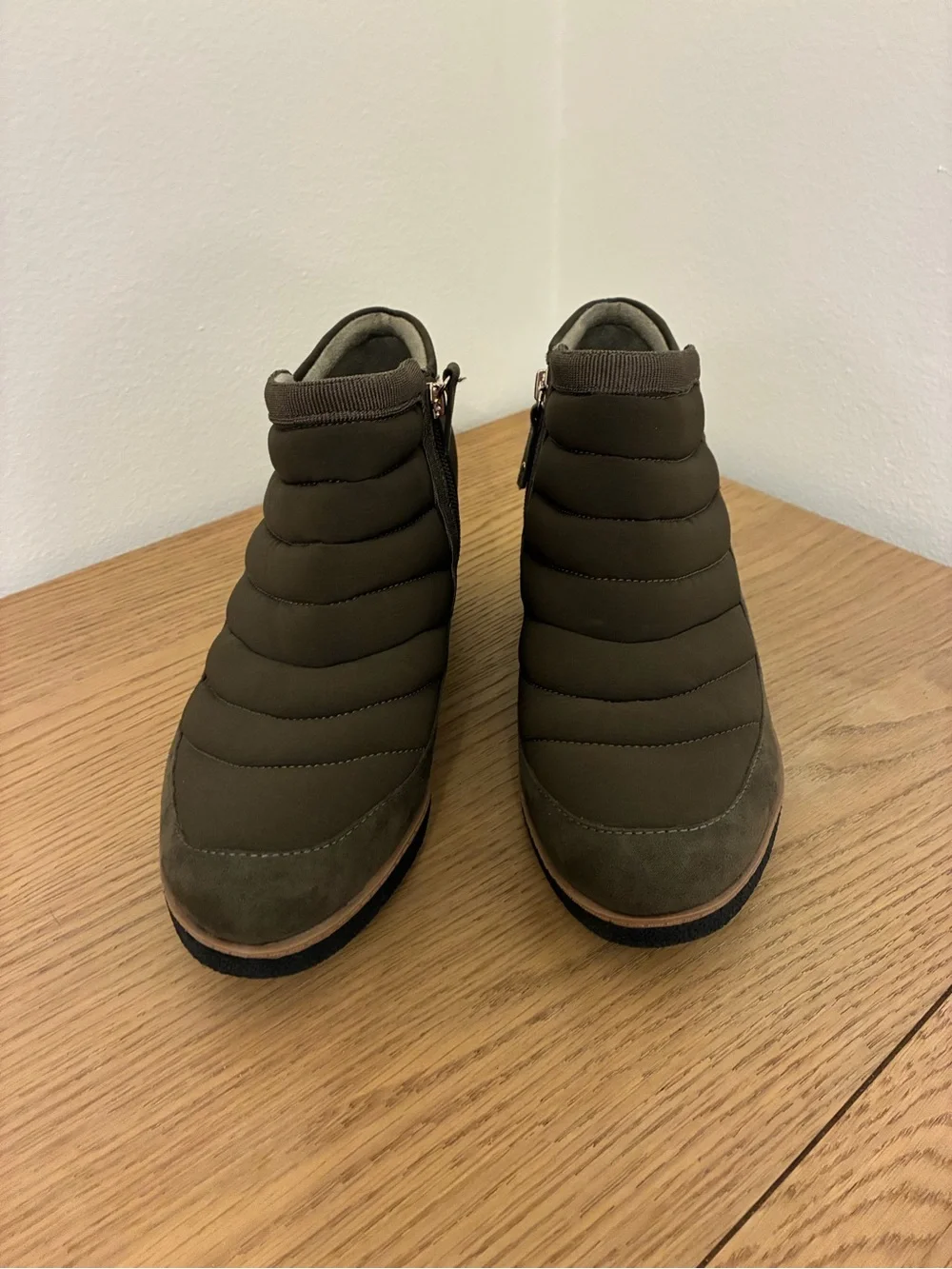 Dr. Scholls Women’s Boulevard Ankle Booties - Olive Green